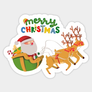 santa Sticker